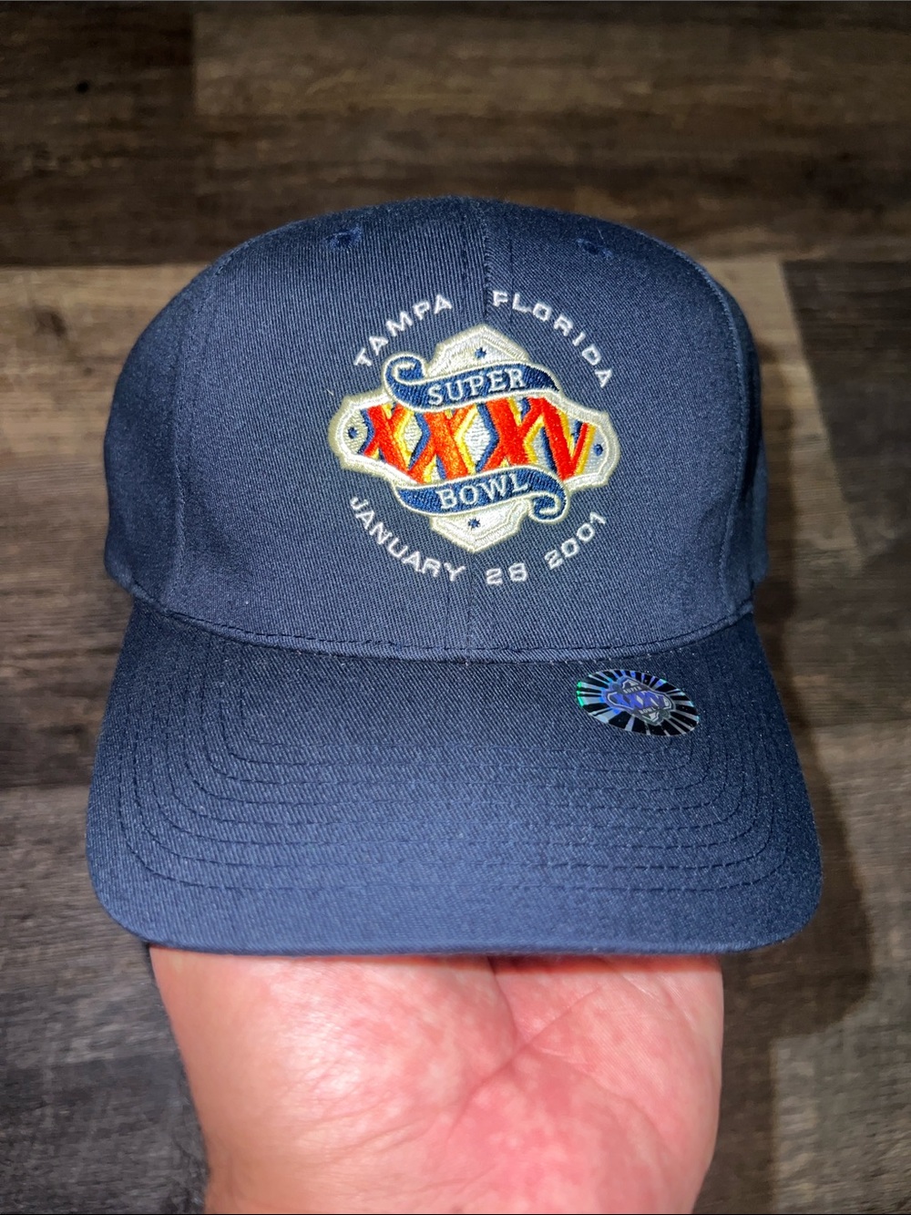 2001 Super Bowl XXXV snapback